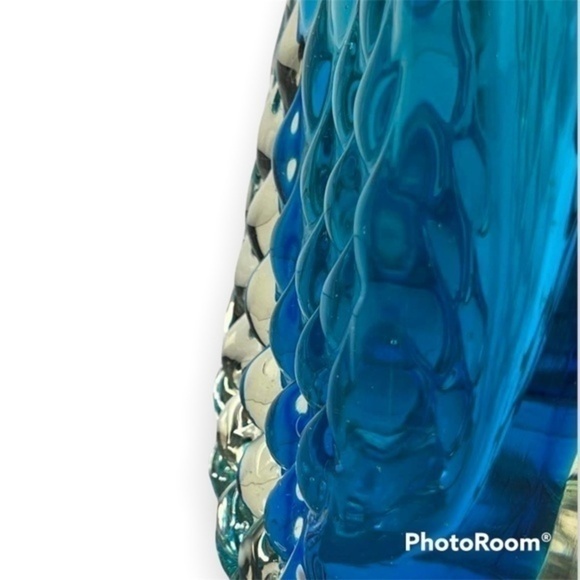 VINTAGE Raindrop Art Glass 12"x 6" - Picture 4 of 11